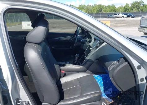 2014 Infiniti Q50 Premium from USA, damaged, VIN JN1BV7AP8EM691795